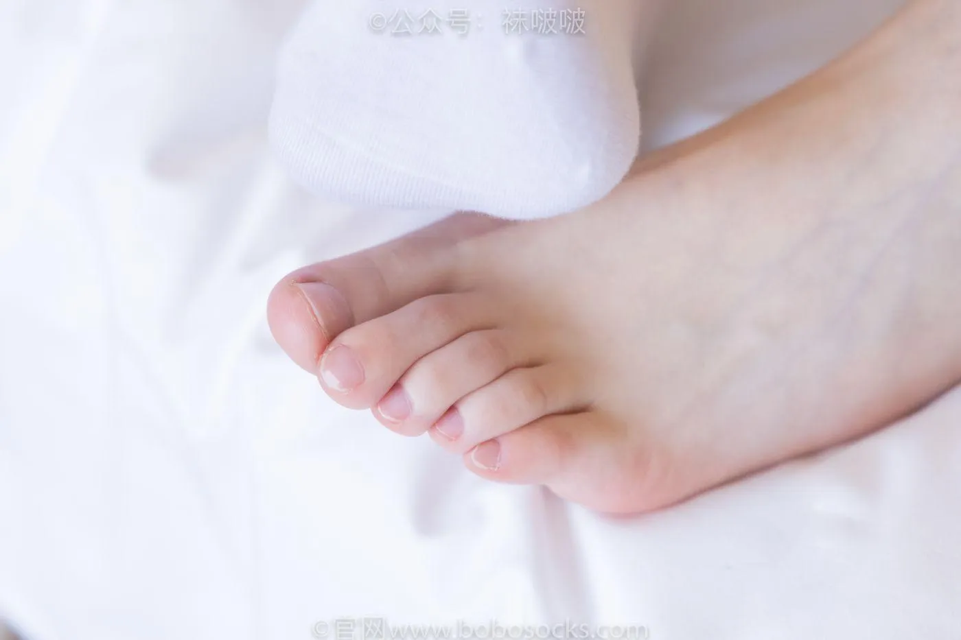 [BoBoSocks袜啵啵]NO.050 小甜豆-高跟长靴、白棉袜 [175P]插图